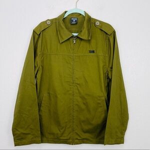 3rd Rail A Zoo York Production Wong Skull Military Green Long Sleeve Jacket